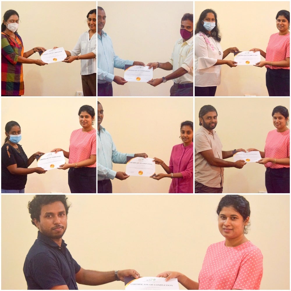 Certificate Awarding Ceremony 2021