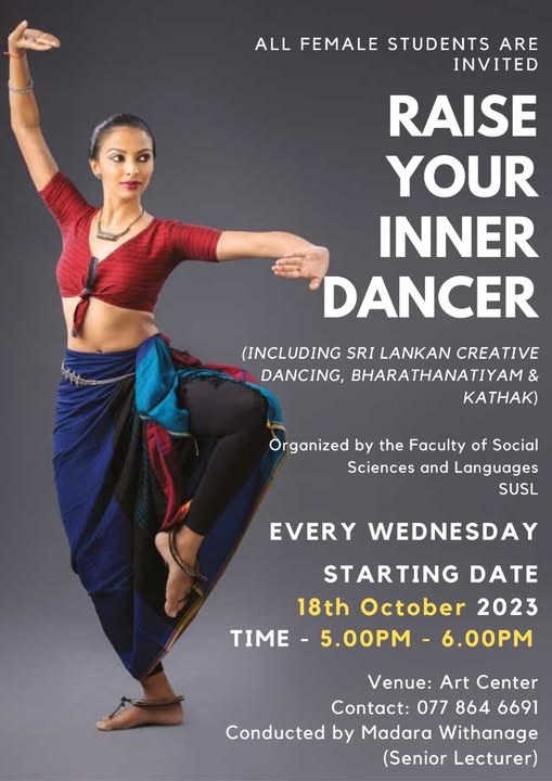 The Faculty of Social Sciences & Languages has arranged a dancing class for the students in the faculty.