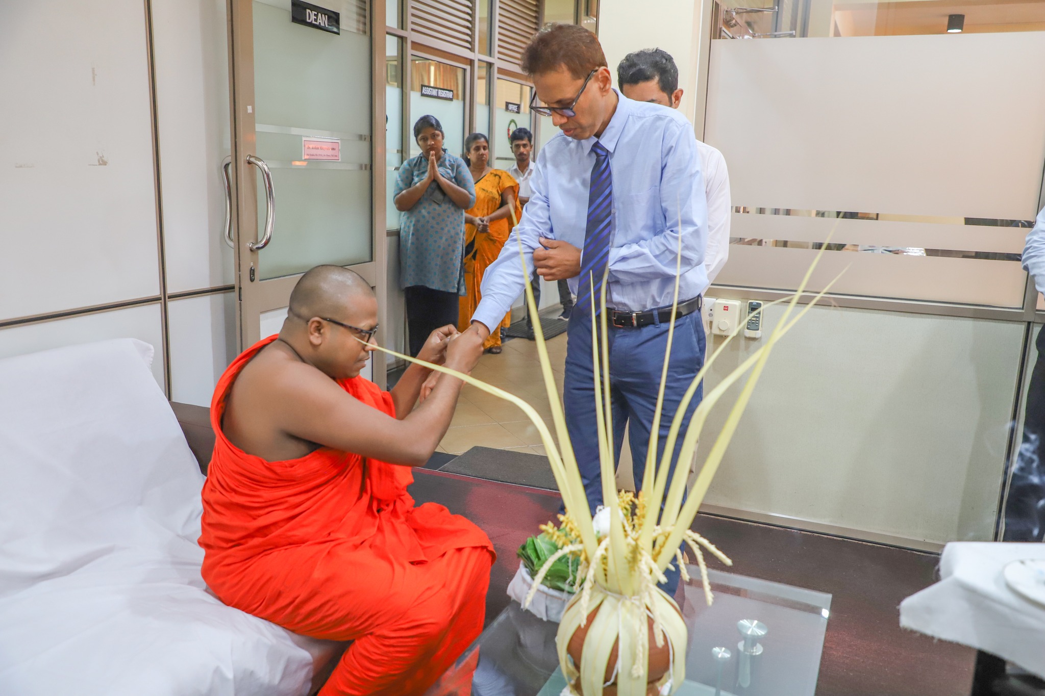 Gallery photo 2 for Dr. Rohan Abeywickrama assumed duties as the new Dean of the Faculty of Social Sciences and Languages