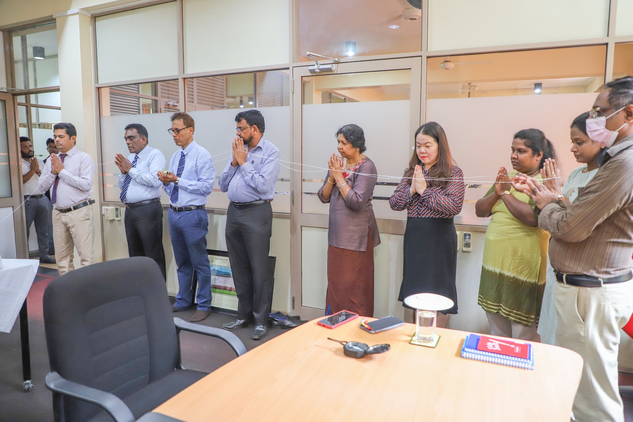 Gallery photo 3 for Dr. Rohan Abeywickrama assumed duties as the new Dean of the Faculty of Social Sciences and Languages