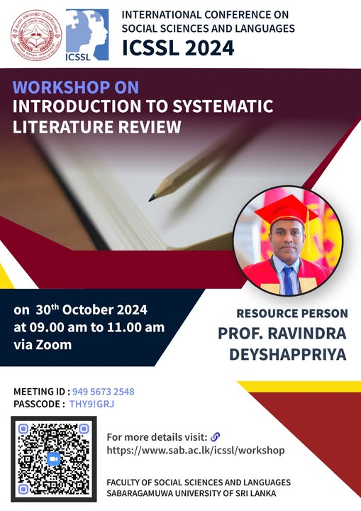 𝐋𝐞𝐯𝐞𝐥 𝐮𝐩 𝐲𝐨𝐮𝐫 𝐫𝐞𝐬𝐞𝐚𝐫𝐜𝐡 𝐬𝐤𝐢𝐥𝐥𝐬 𝐚𝐭 𝐈𝐂𝐒𝐒𝐋 𝟐𝟎𝟐𝟒!