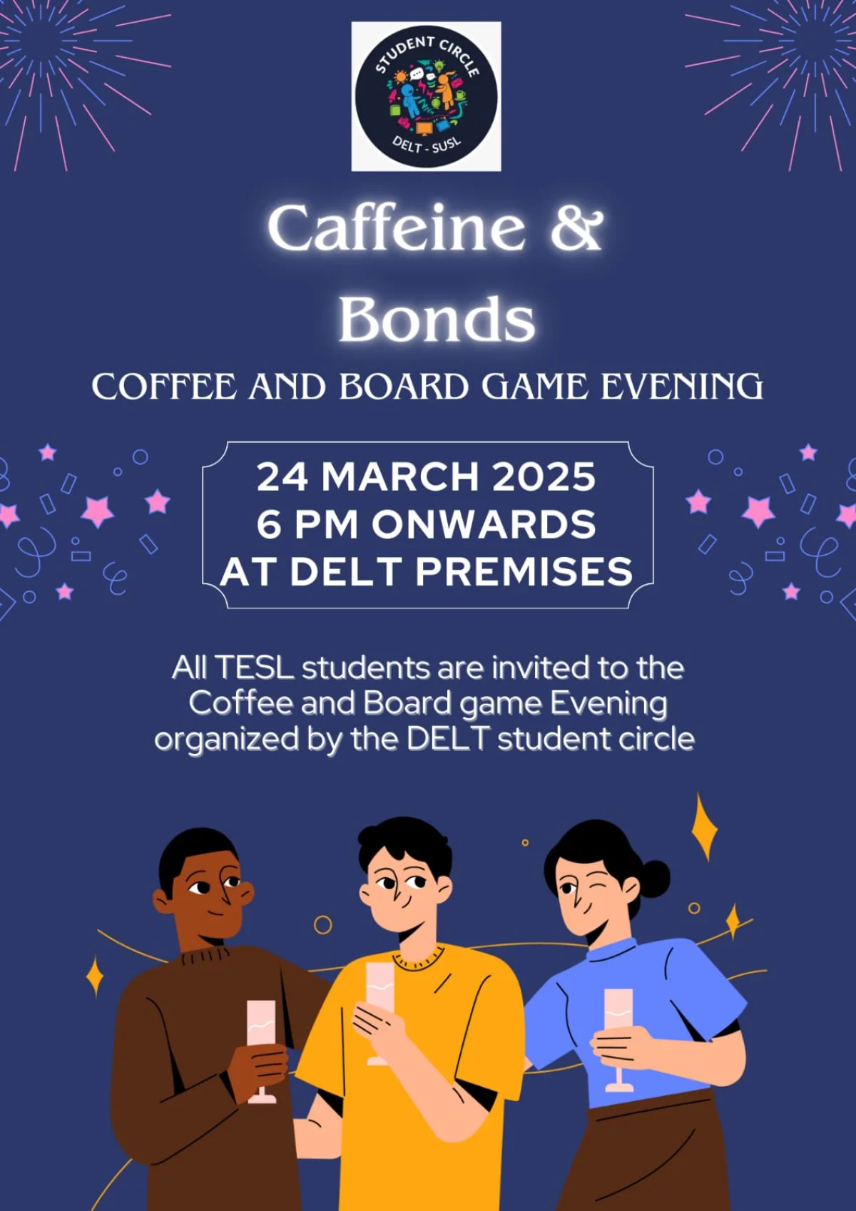 Caffeine & Bonds: An Evening of Coffee + Connections