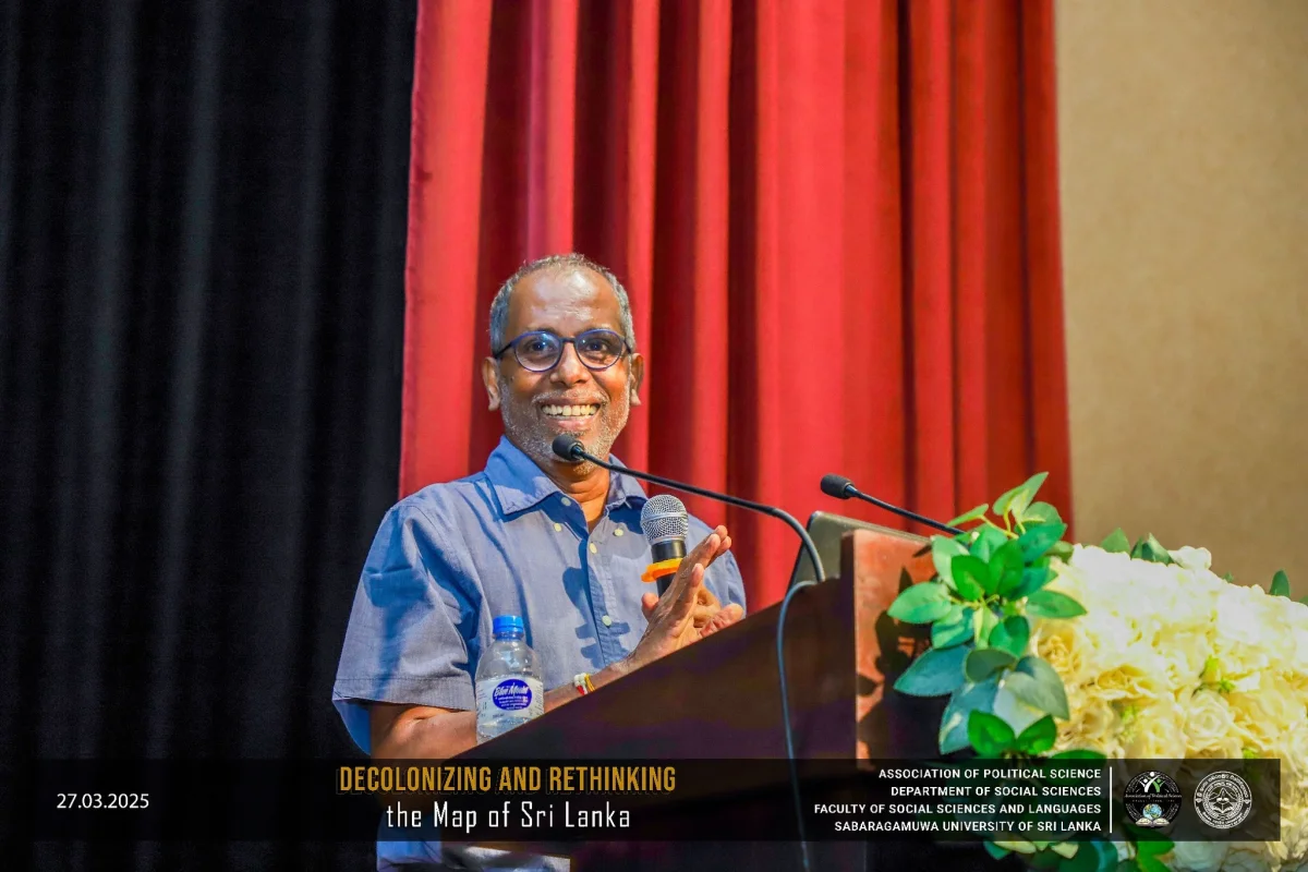 𝗪𝗼𝗿𝗸𝘀𝗵𝗼𝗽 𝗼𝗻 𝗗𝗲𝗰𝗼𝗹𝗼𝗻𝗶𝘇𝗶𝗻𝗴 𝗮𝗻𝗱 𝗥𝗲𝘁𝗵𝗶𝗻𝗸𝗶𝗻𝗴 𝘁𝗵𝗲 𝗠𝗮𝗽 𝗼𝗳 𝗦𝗿𝗶 𝗟𝗮𝗻𝗸𝗮