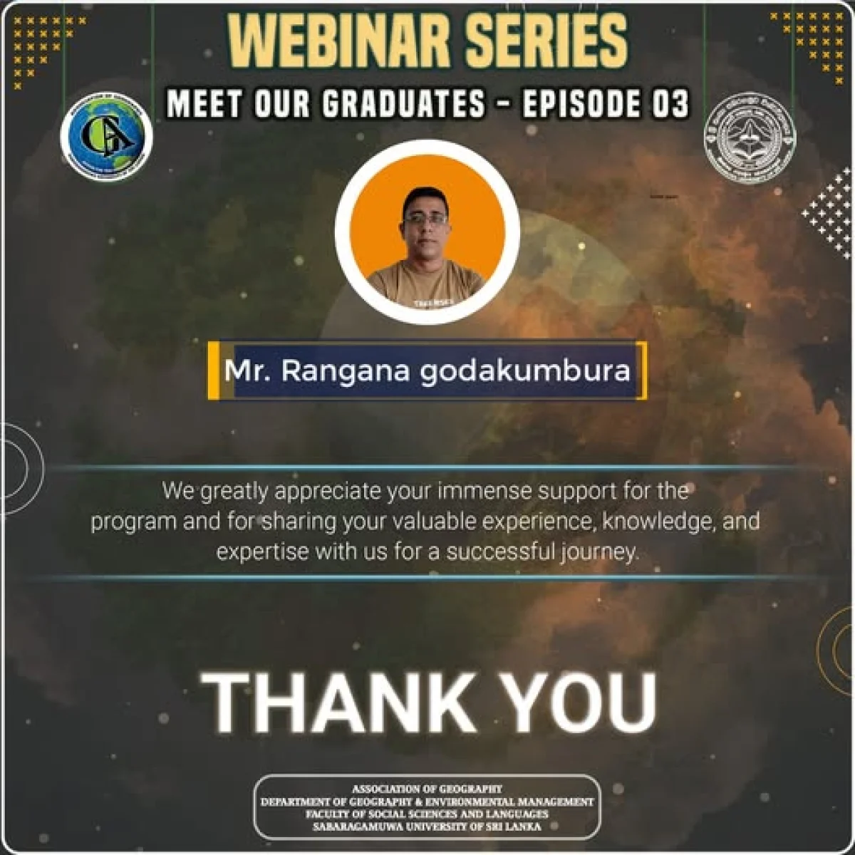Webinar Series Episode III Successfully Conducted
