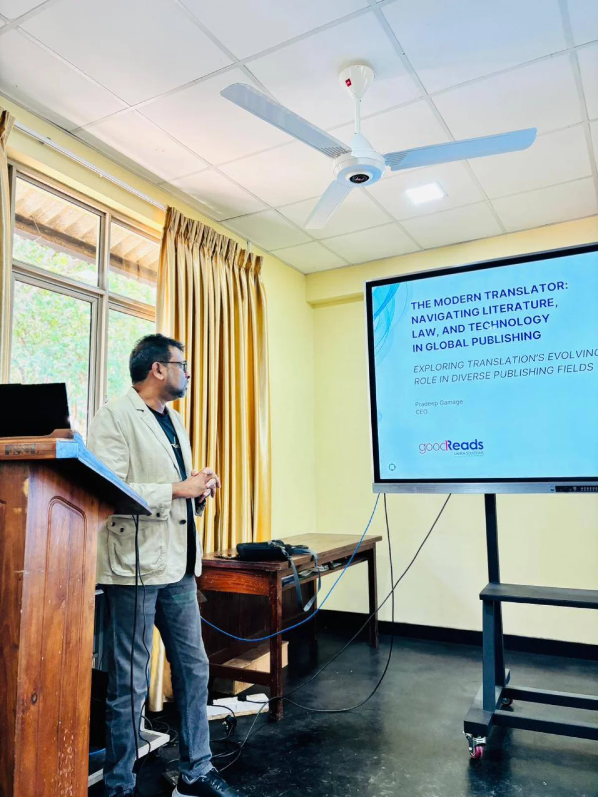 Gallery photo 2 for Workshop on “The Modern Translator: Navigating Literature, Law, and Technology in Global Publishing”