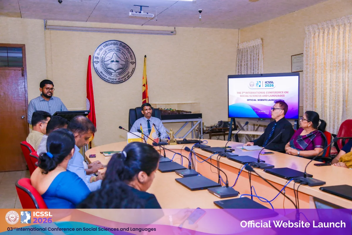 Gallery photo 2 for Official Website Launch: 3rd International Conference on Social Sciences and Languages (ICSSL 2026)