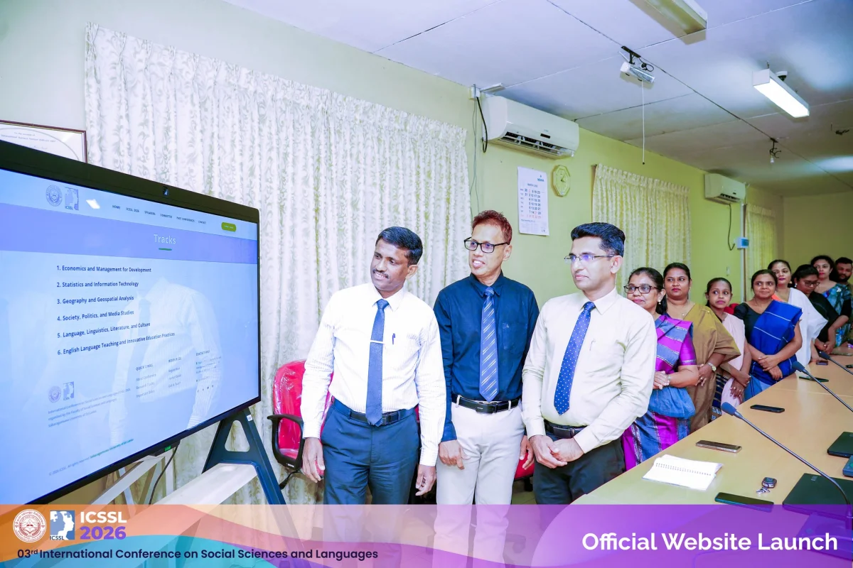 Gallery photo 3 for Official Website Launch: 3rd International Conference on Social Sciences and Languages (ICSSL 2026)