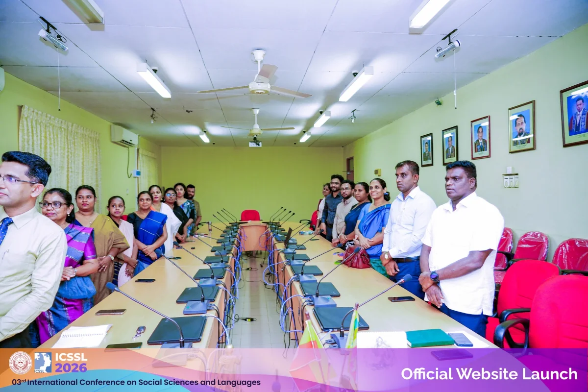 Gallery photo 4 for Official Website Launch: 3rd International Conference on Social Sciences and Languages (ICSSL 2026)