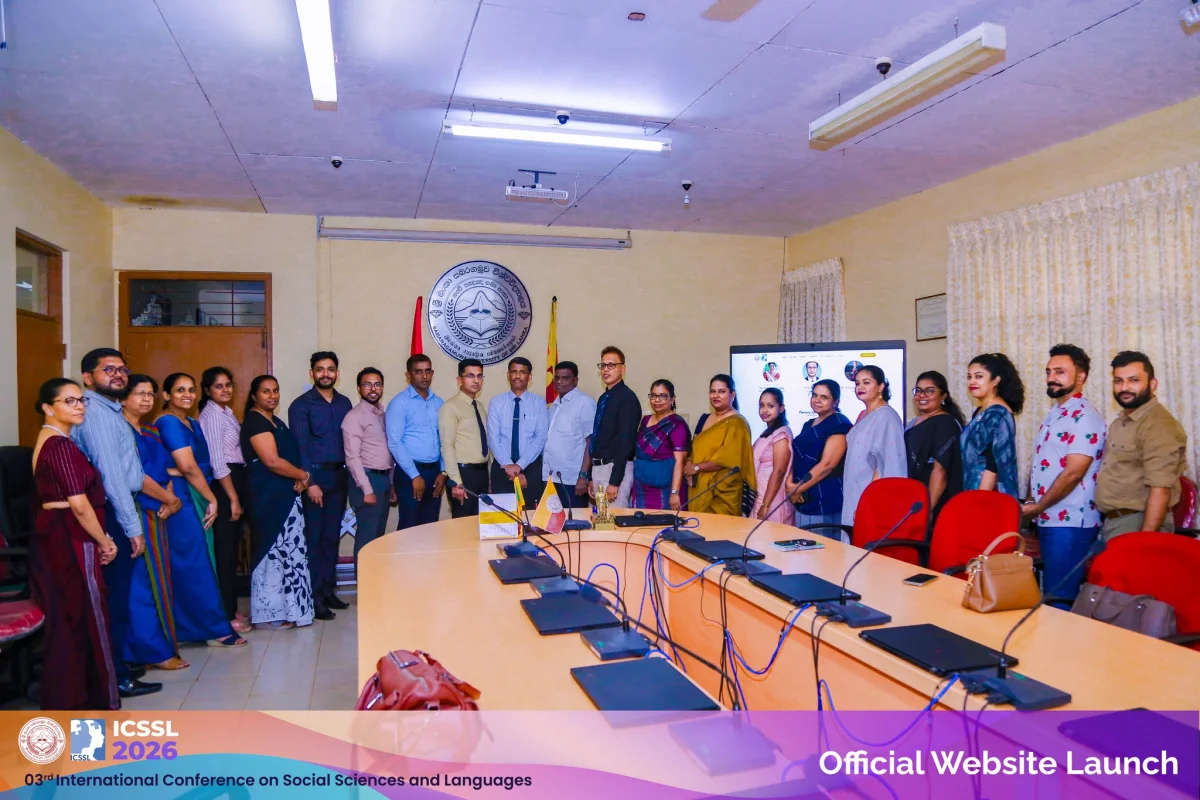 Gallery photo 6 for Official Website Launch: 3rd International Conference on Social Sciences and Languages (ICSSL 2026)